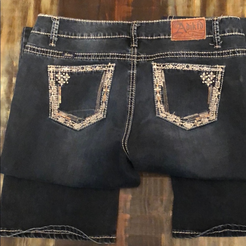 Adiktd bootcut jeans size 14